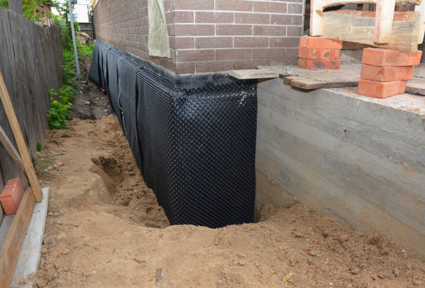 SJ Waterproofing Pros technician performing targeted Crawl Space Encapsulation assessment in Franklin, PA